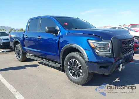 2021 Nissan Titan Pro-4X 4X4 из США, поврежденный, VIN 1N6AA1ED2MN512321